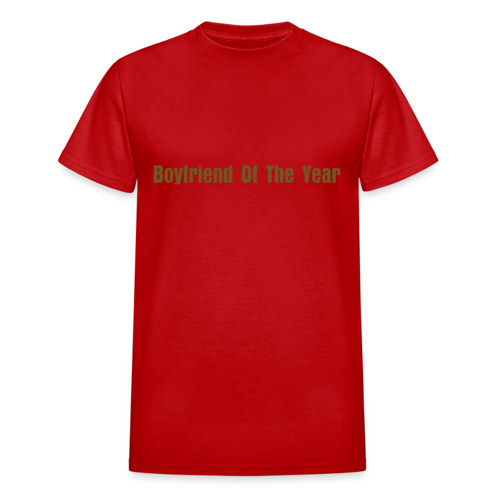 Boyfriend Of The Year - red