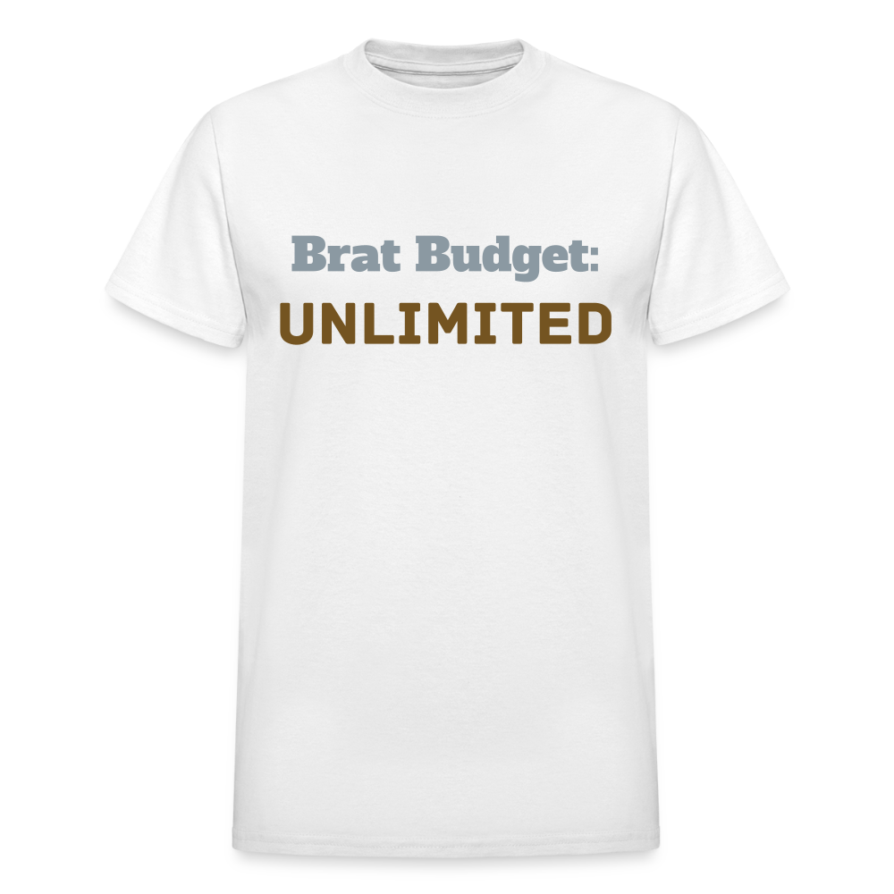 BRAT BUDGET: UNLIMITED - white