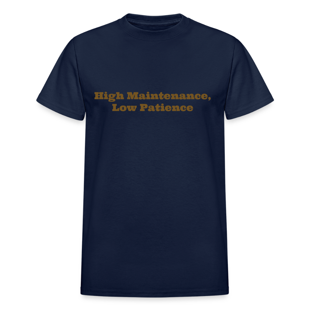 High Maintenance, Low Patience - navy