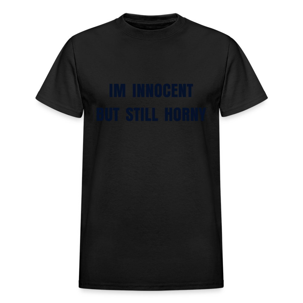 IM INNOCENT BUT STILL HORNY - black