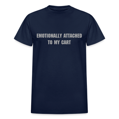 Emotionally Attached to My Cart - navy